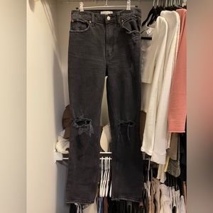 Abercrombie & Fitch high-rise denim jean